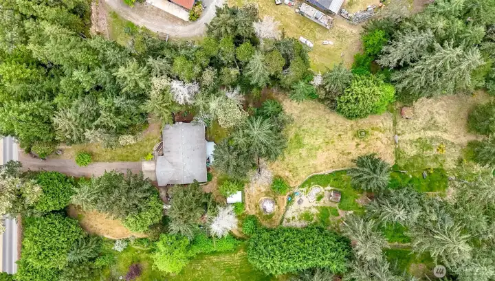 Aerial of property