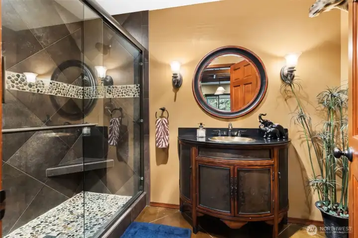 Lower Level 3/4 Bathroom