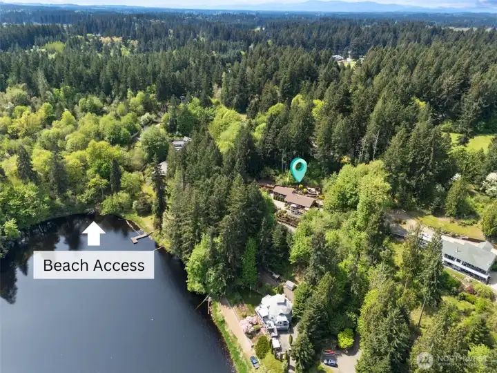 Private Access to Lake St Clair - Just Walk Down Glory Dr to Greg Ct SE and take a Left