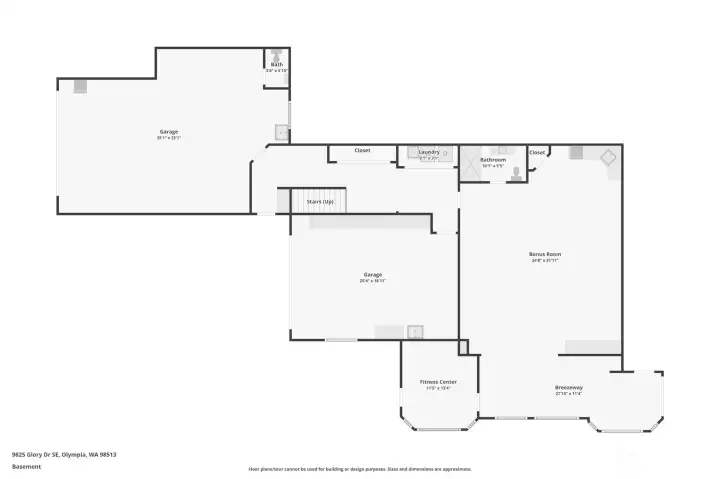 Lower Level Floor Plan