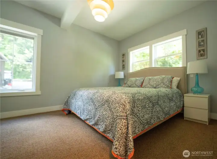 Second bedroom on main level.