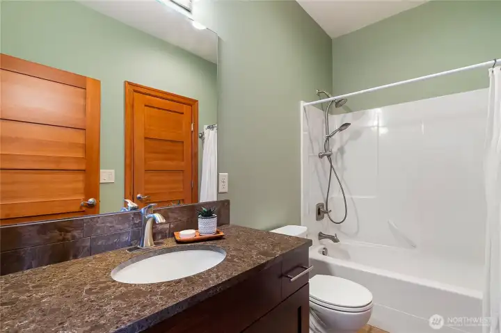 Main level full bathroom Main level full bathroom
