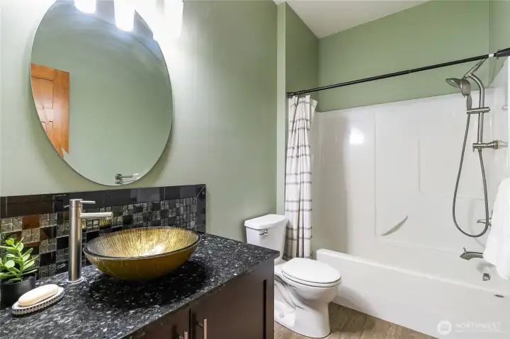 Main level full bathroom Main level full bathroom
