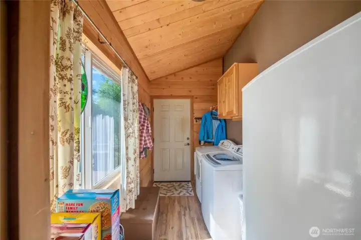 Utility room with pantry Utility room with pantry