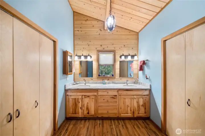 Primary bathroom Primary bathroom