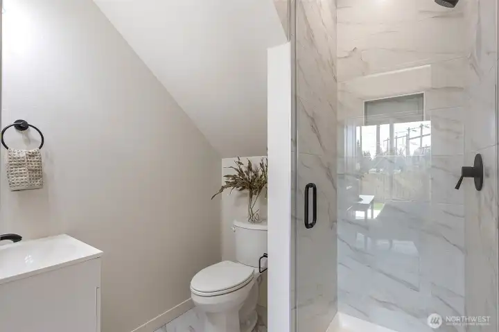 Photo for Reference Only. 3/4 bath has beautifully tiled shower. Photo for Reference Only. 3/4 bath has beautifully tiled shower.