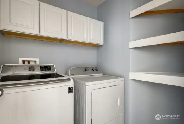 Need more storage in your laundry room - here it is!