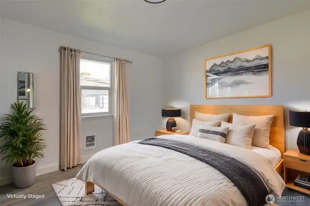 Staged Bedroom