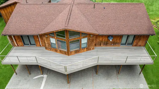 Back Deck and Patio