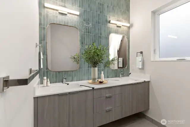 2nd Floor .75 bath. Virtually staged