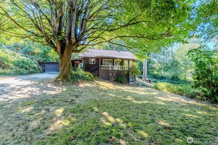 Surrounded by greenery, this cottage with a full basement has been in the same hands for generations. Lovingly lived in by Grandpa for many years, it’s move-in ready and offers a blank canvas for you to shape into your own.