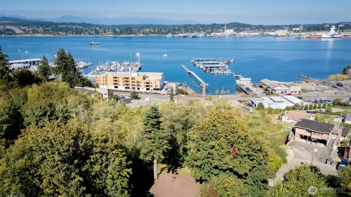 Less than a ten minute stroll from downtown Port Orchard, this location makes it easy to enjoy the best of town life without ever getting in the car. A quick walk brings you to local shops and restaurants, and the waterfront is right there to explore. For commuters or day trips, the foot ferry to Bremerton is only half a mile away, keeping city connections close while you still enjoy the quiet of home.