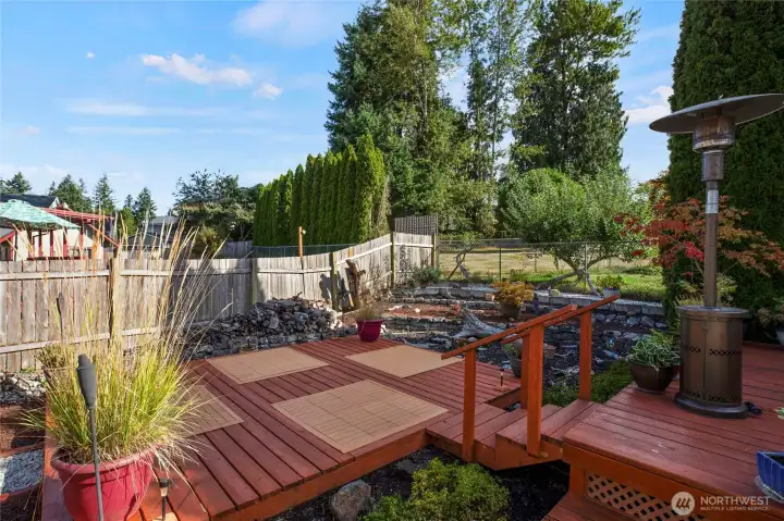 Meticulous landscaping!