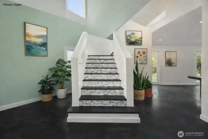 foyer stairs