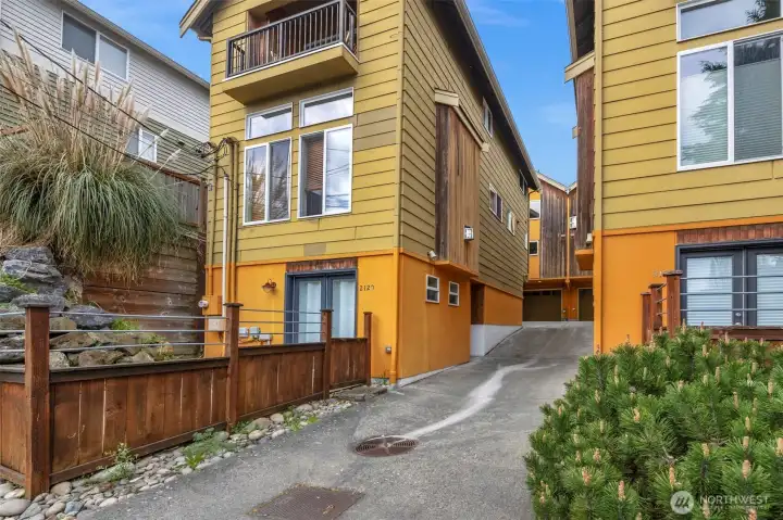 A thoughtfully designed enclave of townhomes offering a quiet, tucked-away feel with a strong sense of community. This small neighborhood blends comfort and convenience, providing a peaceful retreat just moments from everyday essentials.