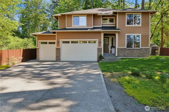 Expanded Concrete Driveway