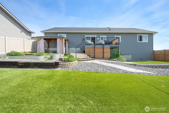 Pet friendly astro turf - no watering needed