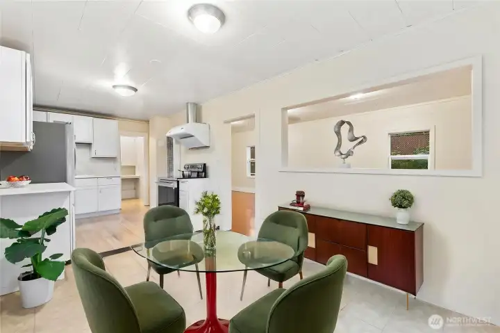 Virtually Staged Kitchen