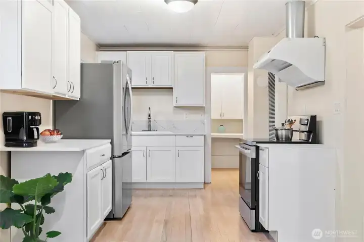 Virtually Staged Kitchen