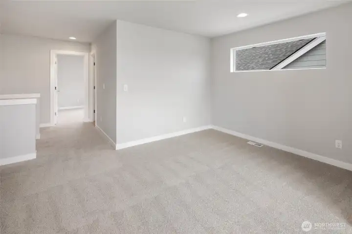 Bonus Room Great for Media