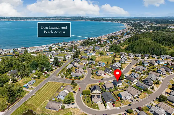1/2 mile from the Jackson Road Boat Launch and Beach Access 1/2 mile from the Jackson Road Boat Launch and Beach Access