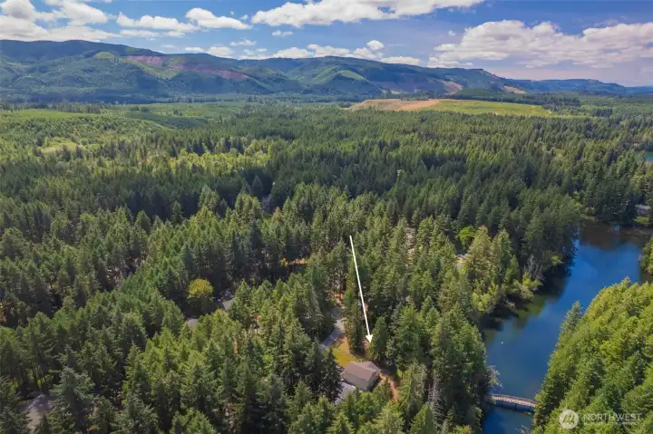 Aerial View of property and surrounding lakes Aerial View of property and surrounding lakes