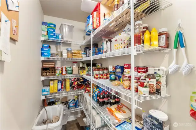 Walk in pantry