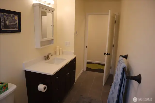 Hall bath