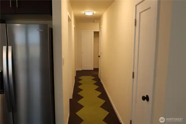 Hall from living room