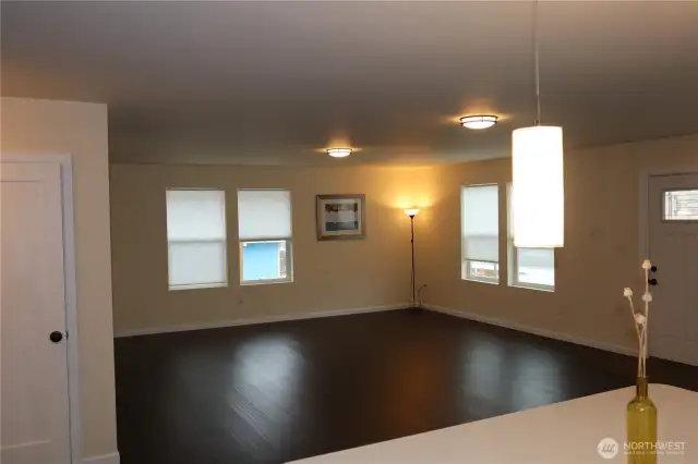 Living room from kitchen