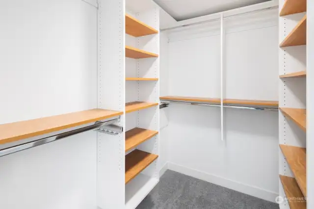 Large walk-in closet