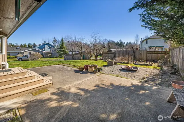 outdoor living space