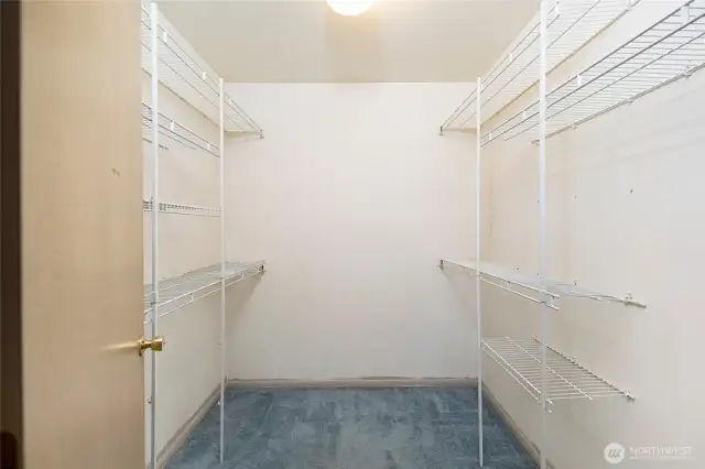 primary bedroom closet