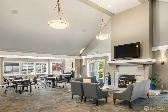 Clubhouse for meeting up with other residents in the community!