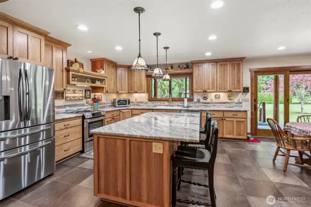 Kitchen counters were updated a couple years ago to granite.. This home is VERY WELL MAINTAINED!