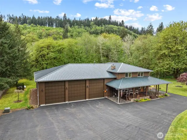It just doesn't get much better than this.. Perfect design for life at any stage. TONS of storage throughout the home and don't get me started on that Garage! 6 + Cars.. RV.. Boat... It has storage for EVERYTHING. All on your own private park!