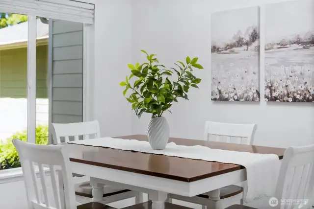 This condo boasts an abundance of natural light streaming in, creating a warm and inviting atmosphere throughout.