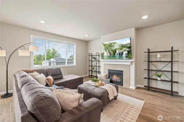 Warm And Bright Living Room