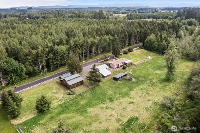 Your perfect hobby farm awaits! Shot looking towards the Northeast.