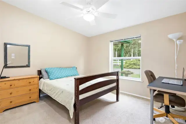 Third bedroom is also spacious!