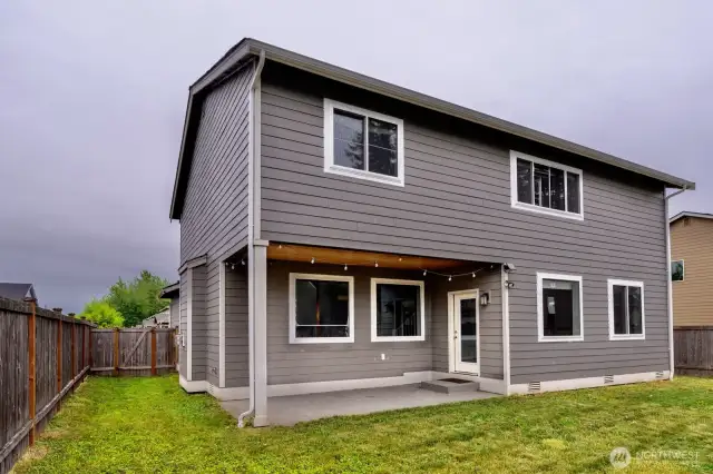 Great back yard with plenty of space for lots of outdoor fun!