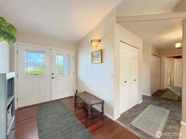 inviting entry