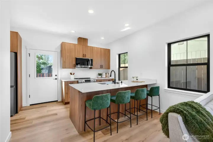 Eat In Kitchen with upgraded appliances