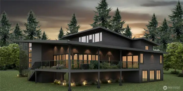 Rendering of Home Back