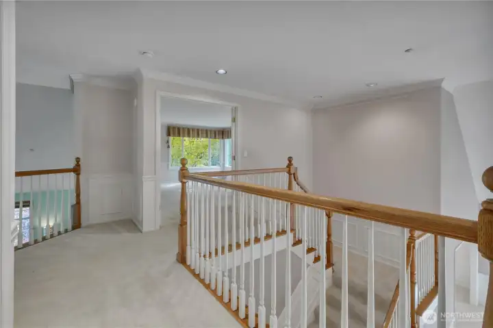 Hallway upstairs.