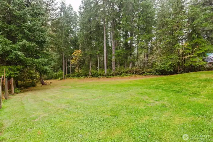 Pasture area held horses at one time.