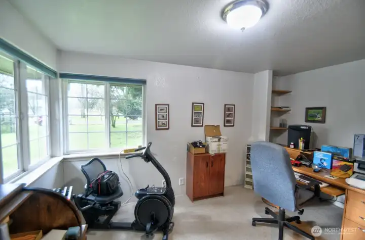 Bright second bedroom.