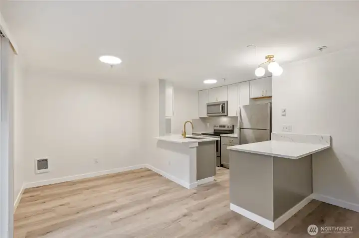 So many options for furniture in this layout.