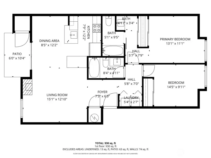 Great layout helps make this home feel bigger. And your just minutes to DT Kirkland, the Village at Totem lake, 405 and more. Don't miss!
