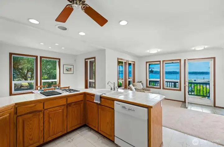 Sweeping views from nearly every room